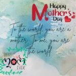 Free vintage-style Mother’s Day card image with classic quotes for moms