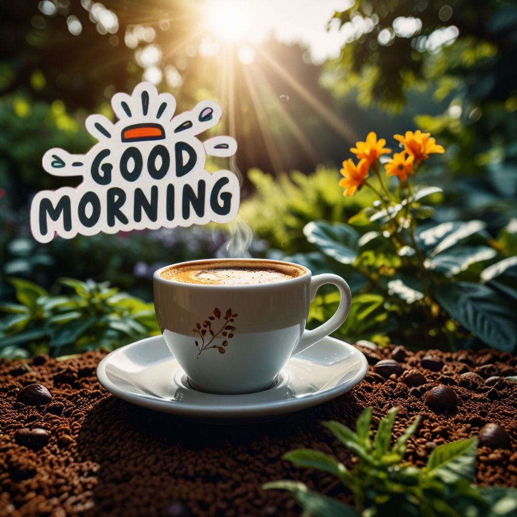 20+ Good morning coffee images | Nature good morning Vibes to Start Your Day 9 Coffee and sunshine