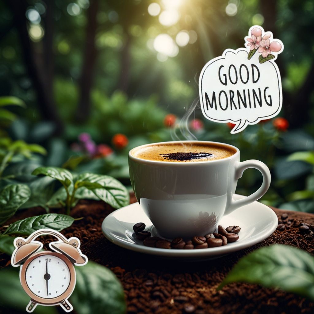 20+ Good morning coffee images | Nature good morning Vibes to Start Your Day 6 Good Morning Coffee Hot Coffee with nature background