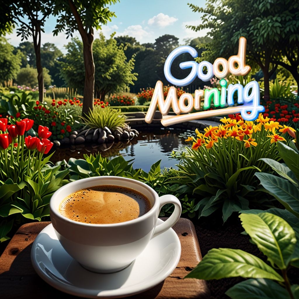 20+ Good morning coffee images | Nature good morning Vibes to Start Your Day 4 Good Morning Coffee with Inspirational Quote