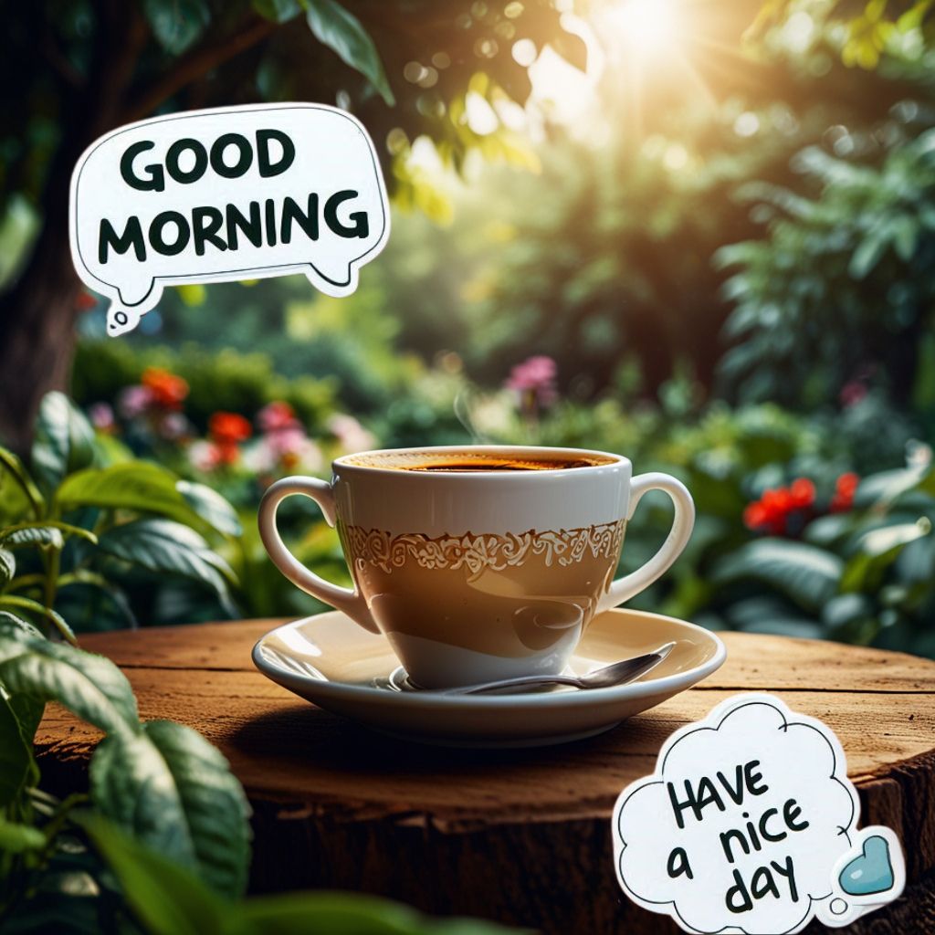 20+ Good morning coffee images | Nature good morning Vibes to Start Your Day 3 Good Morning Quotes with Nature Background