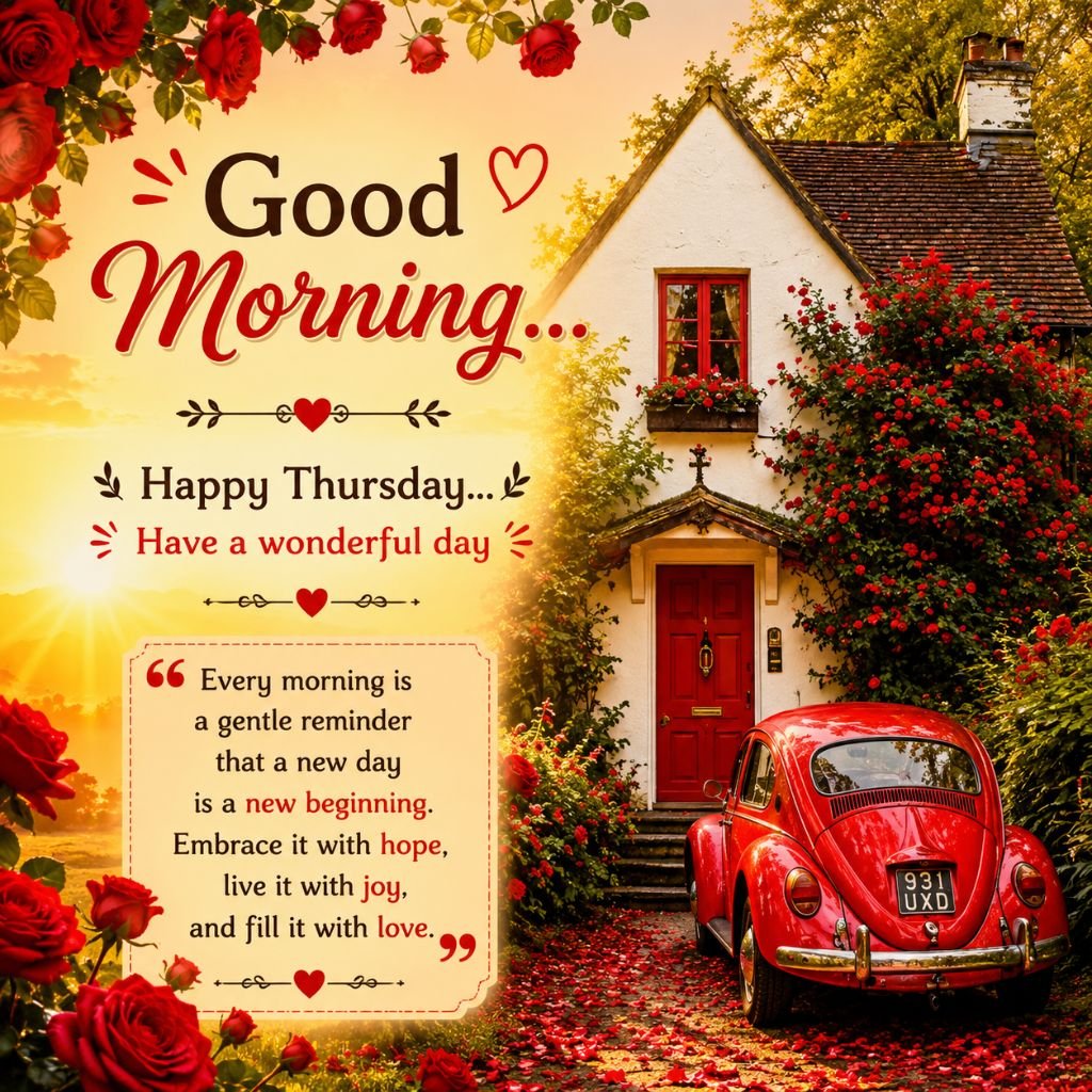 a charming cottage sunrise sky