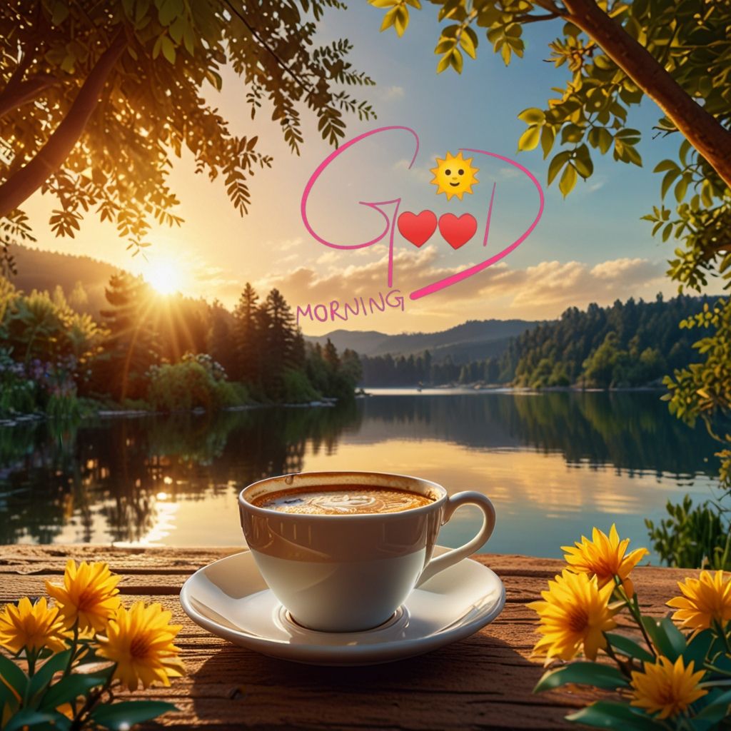 20+ Good morning coffee images | Nature good morning Vibes to Start Your Day 30 cute good morning images