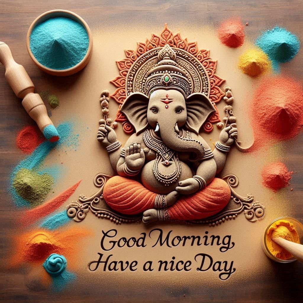 ganesh good morning images hd 1080p