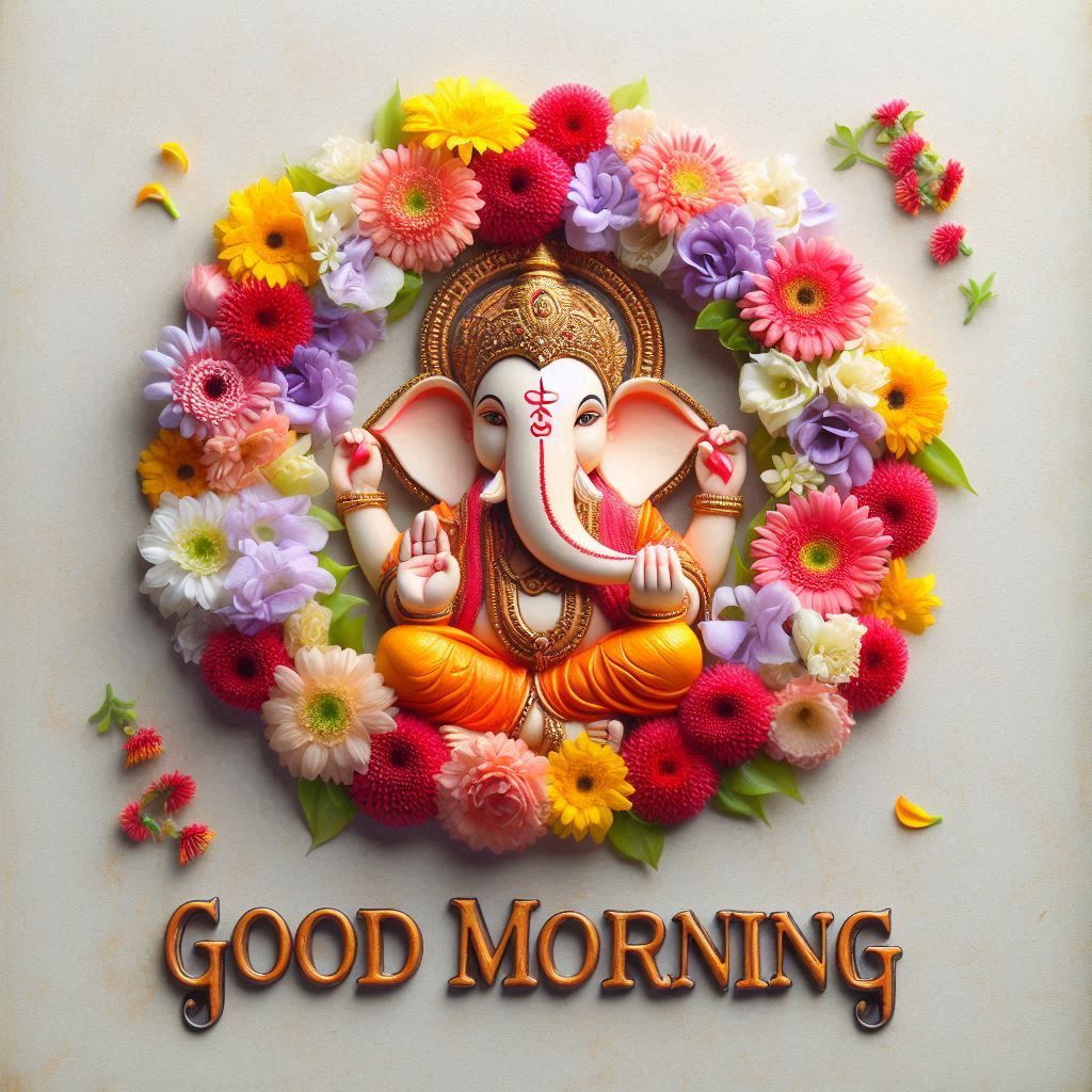 Good Morning Images and Quotes with Lord Ganesha 3 ganesh good morning images hd