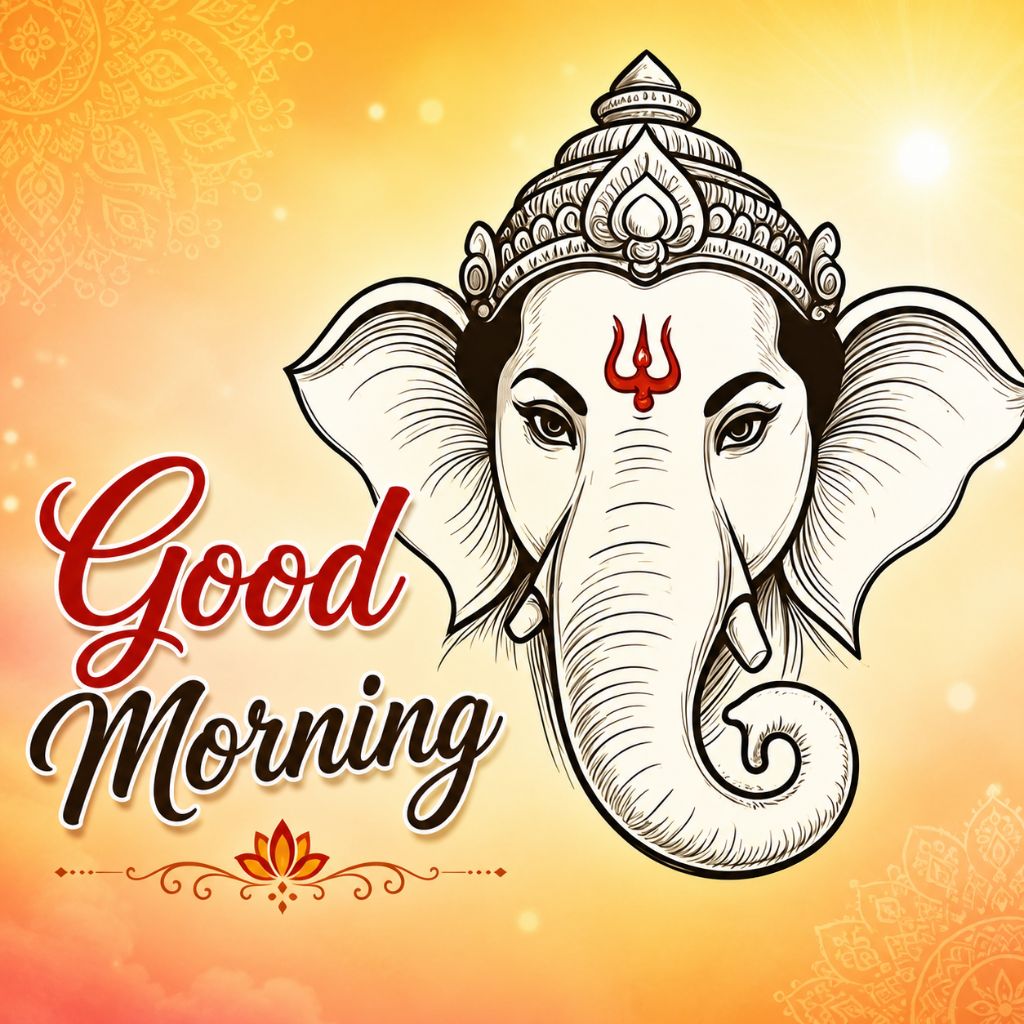 ganesh good morning images hd