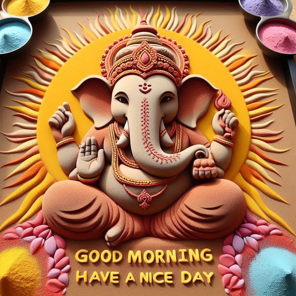 ganesh good morning images hd for whatsapp