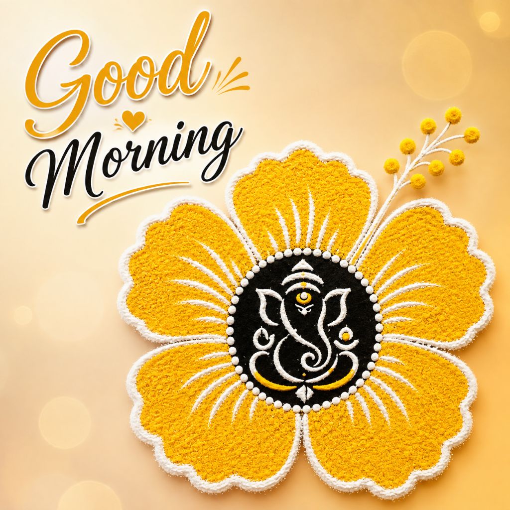 ganpati good morning images