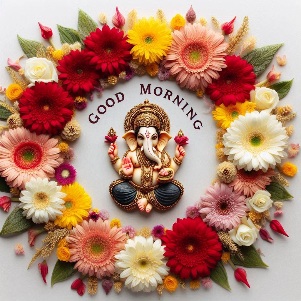 Good Morning Images and Quotes with Lord Ganesha 24 god ganesha good morning images