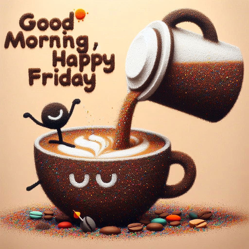 30+ Cheerful Good Morning Happy Friday Images to Brighten Your Day 9 good morning friday happy weekend wishes