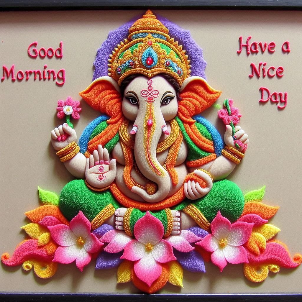 good morning ganesh images in english