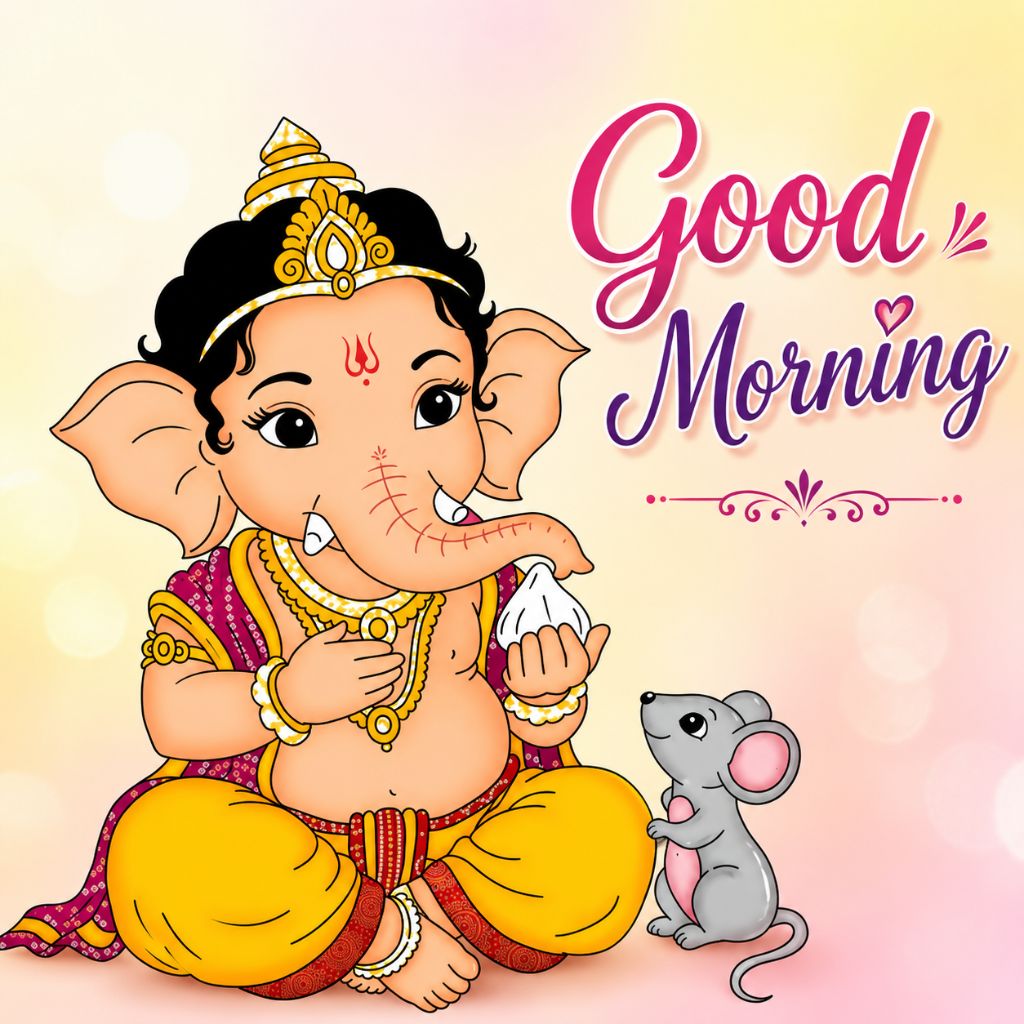 good morning ganesh images