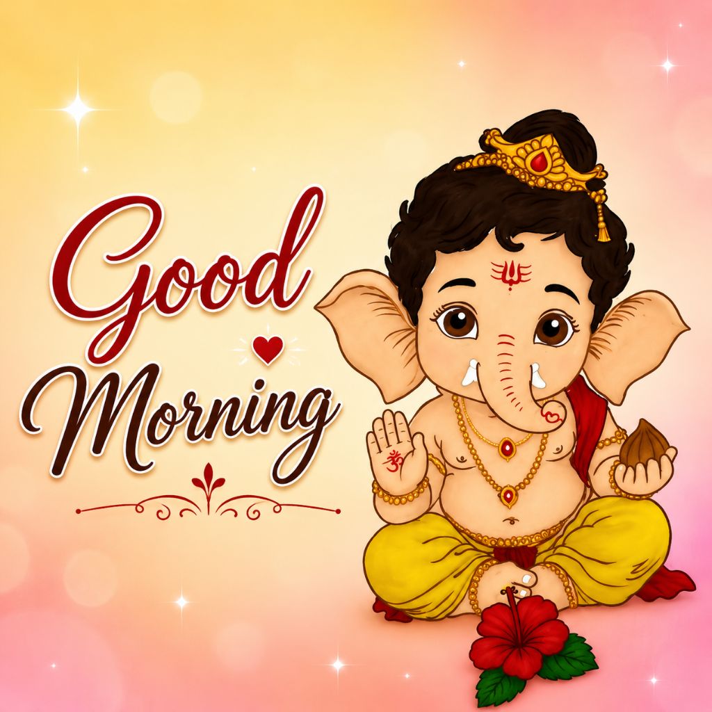 good morning ganesh ji