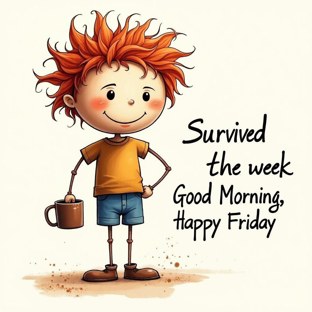 30+ Cheerful Good Morning Happy Friday Images to Brighten Your Day 14 good morning happy friday images funny free