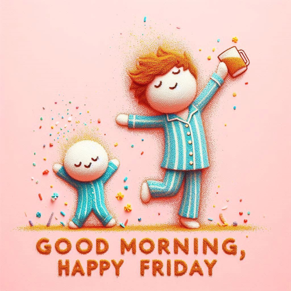 30+ Cheerful Good Morning Happy Friday Images to Brighten Your Day 12 good morning happy friday images funny