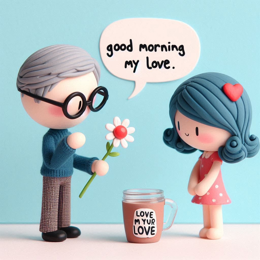 30+ Cute Good Morning Love Images, Quotes and Wishes for Couples 8 good morning image for love