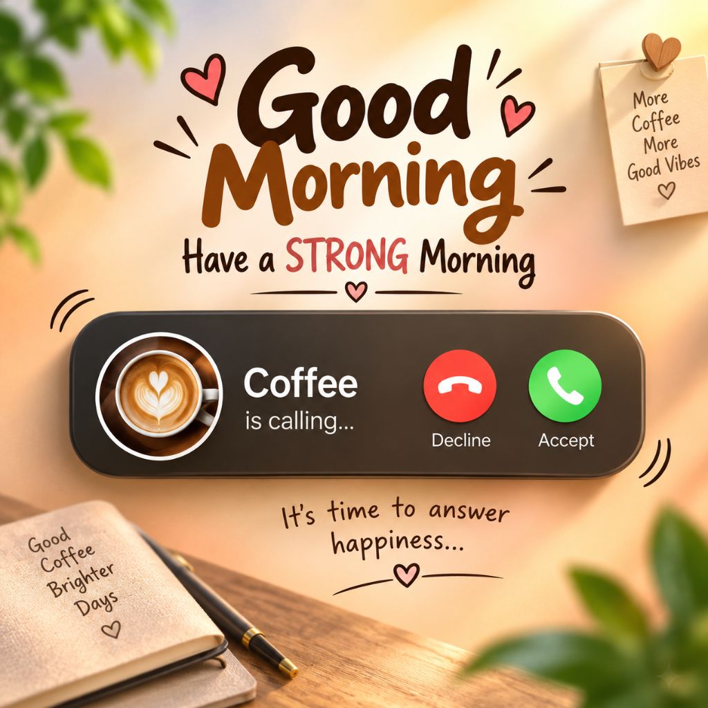 good morning images with coffee and flowers for whatsapp free download