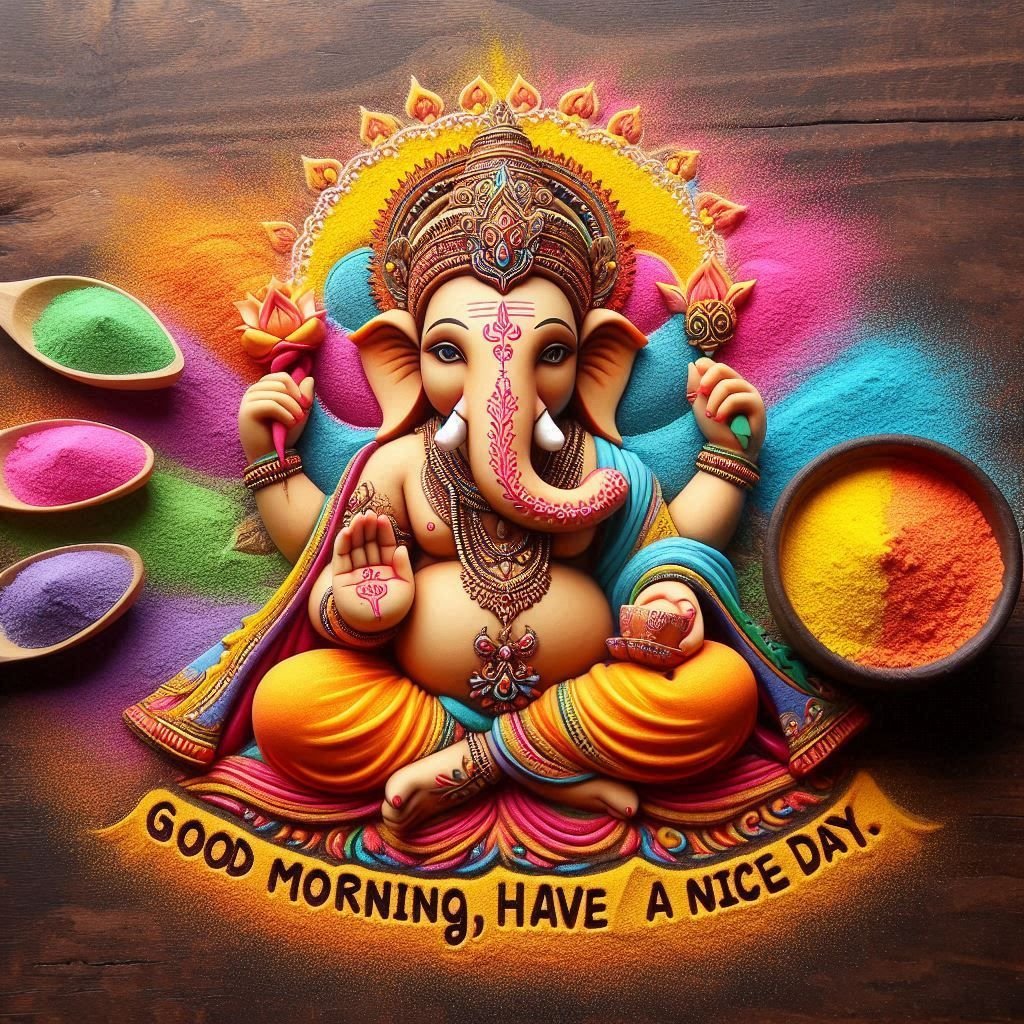 good morning pic ganesha