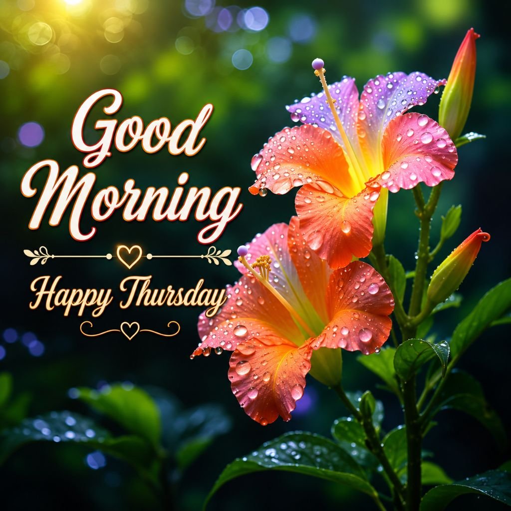 good morning with beautiful flowers images free