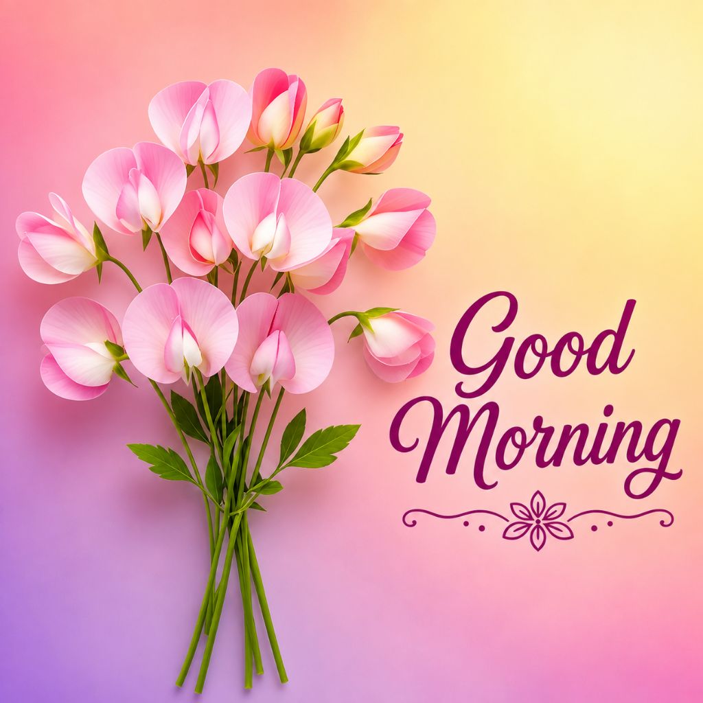 images of flowers for good morning