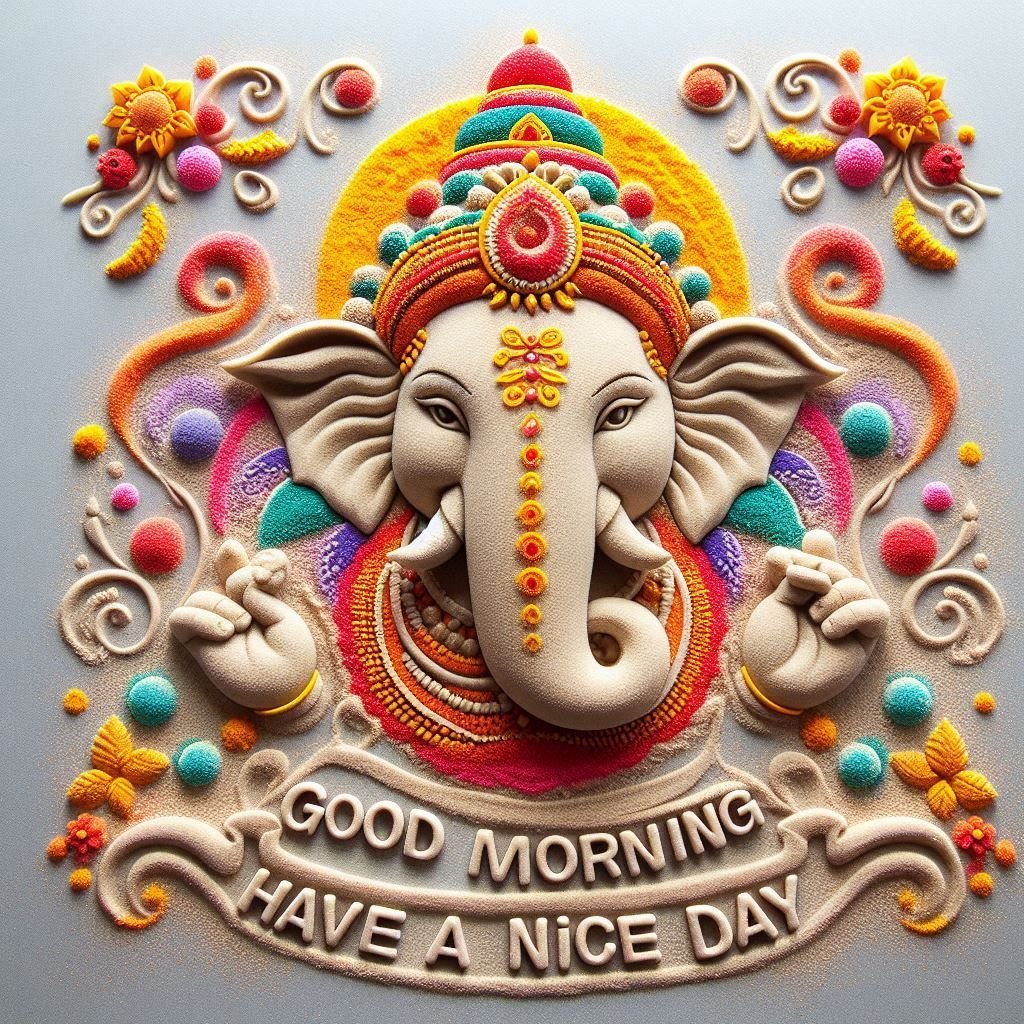 lord ganesha good morning hd images