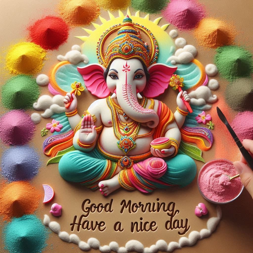 shree ganesh good morning images (2)