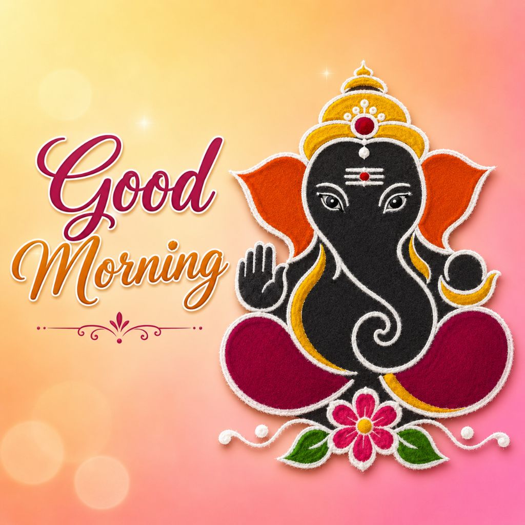 special good morning ganpati