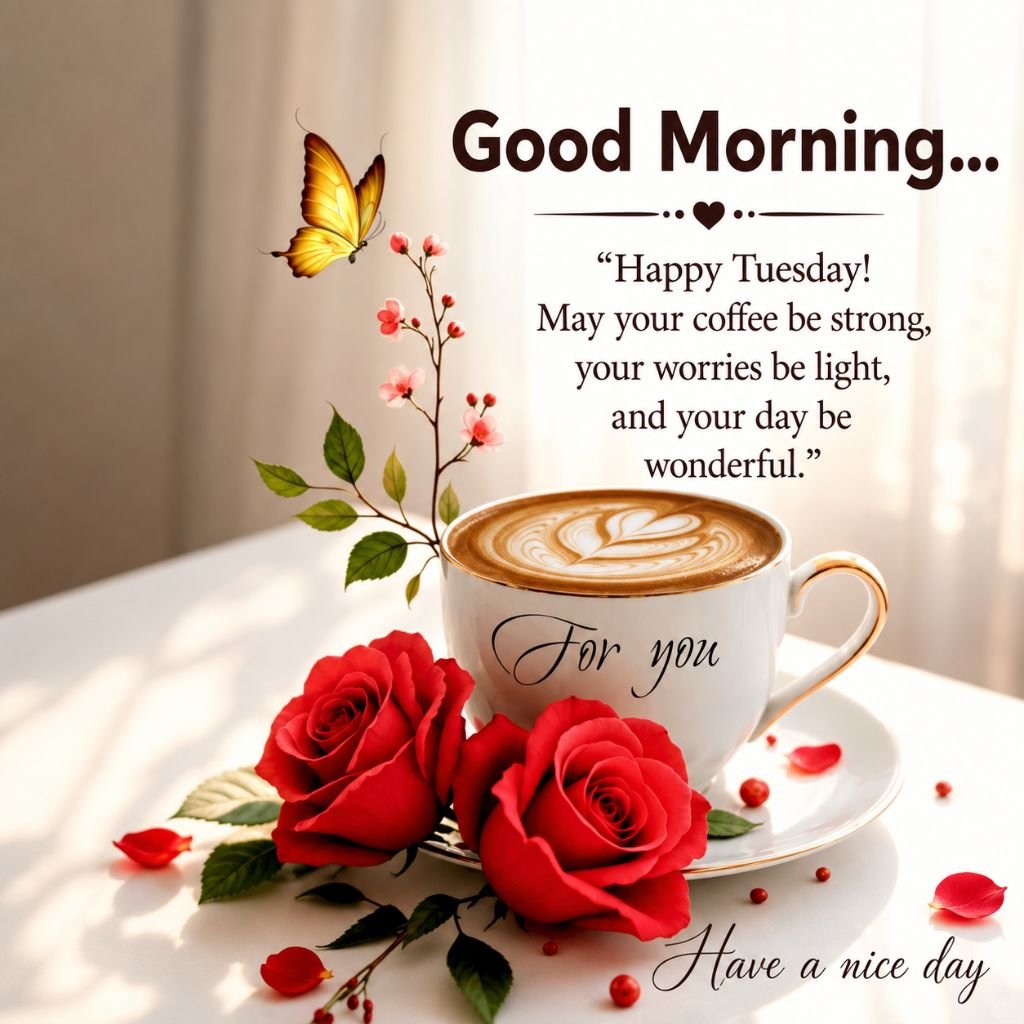 tuesday good morning wishes latest images for whatsapp