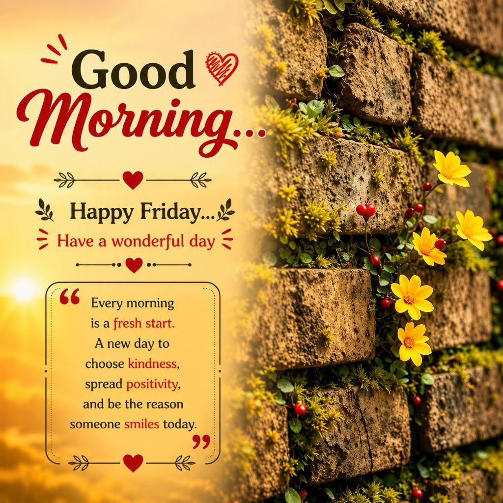yellow flowers and red berries sunrise quotes