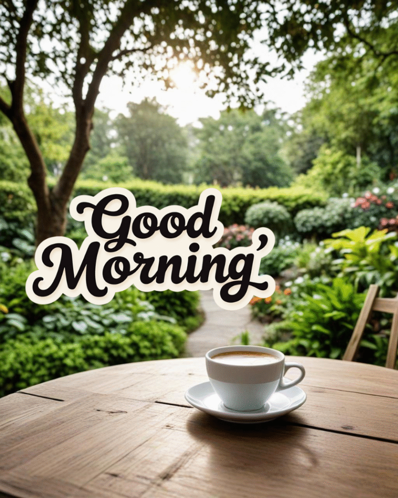 Good Morning Awesome Nature Pic with coffee