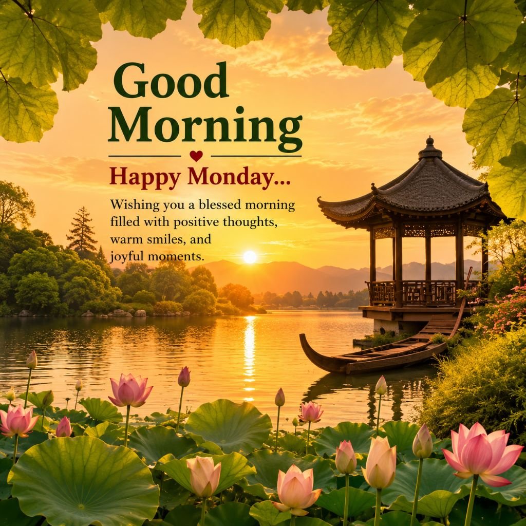 a serene lotus lake nice morning flowers