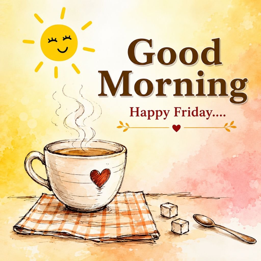 a steaming coffee cup nature good morning pic