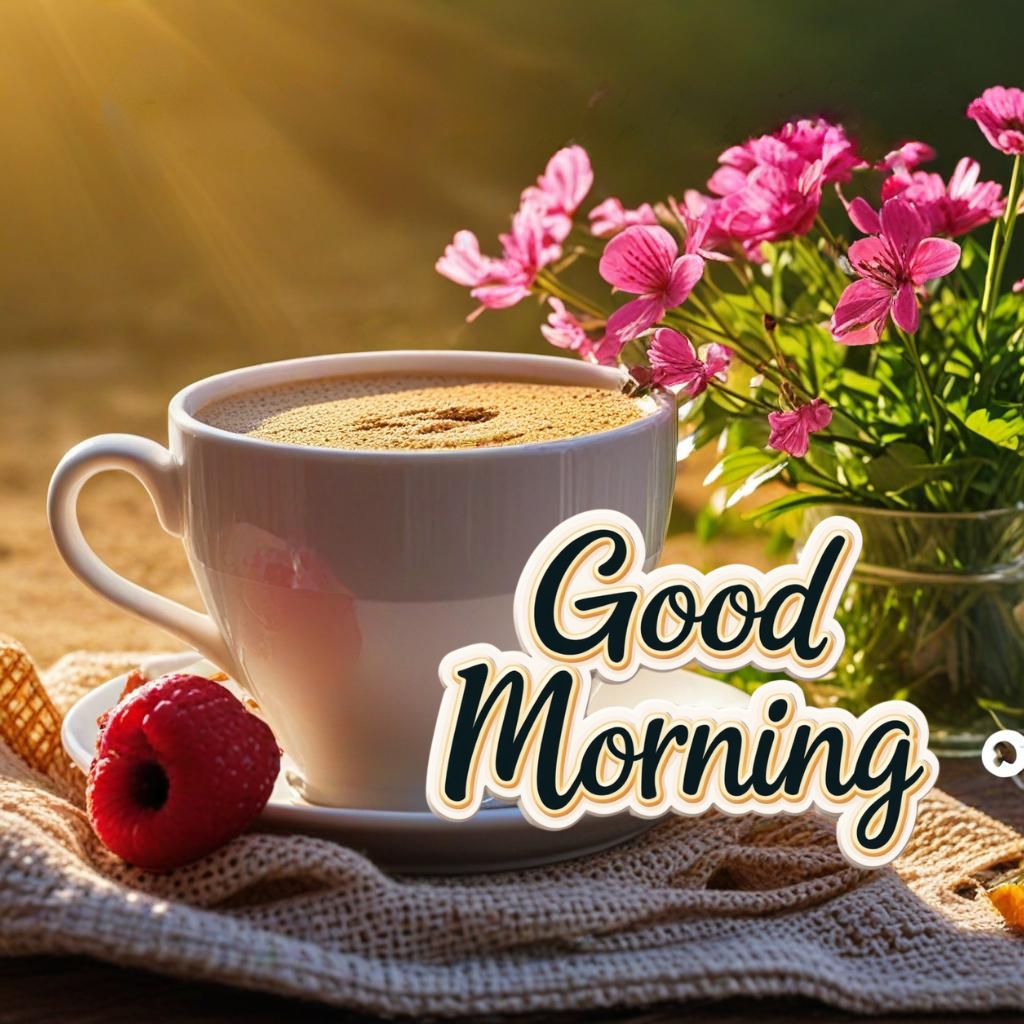 Best Good Morning Images With Flowers and Nature 33 beautiful good morning coffee
