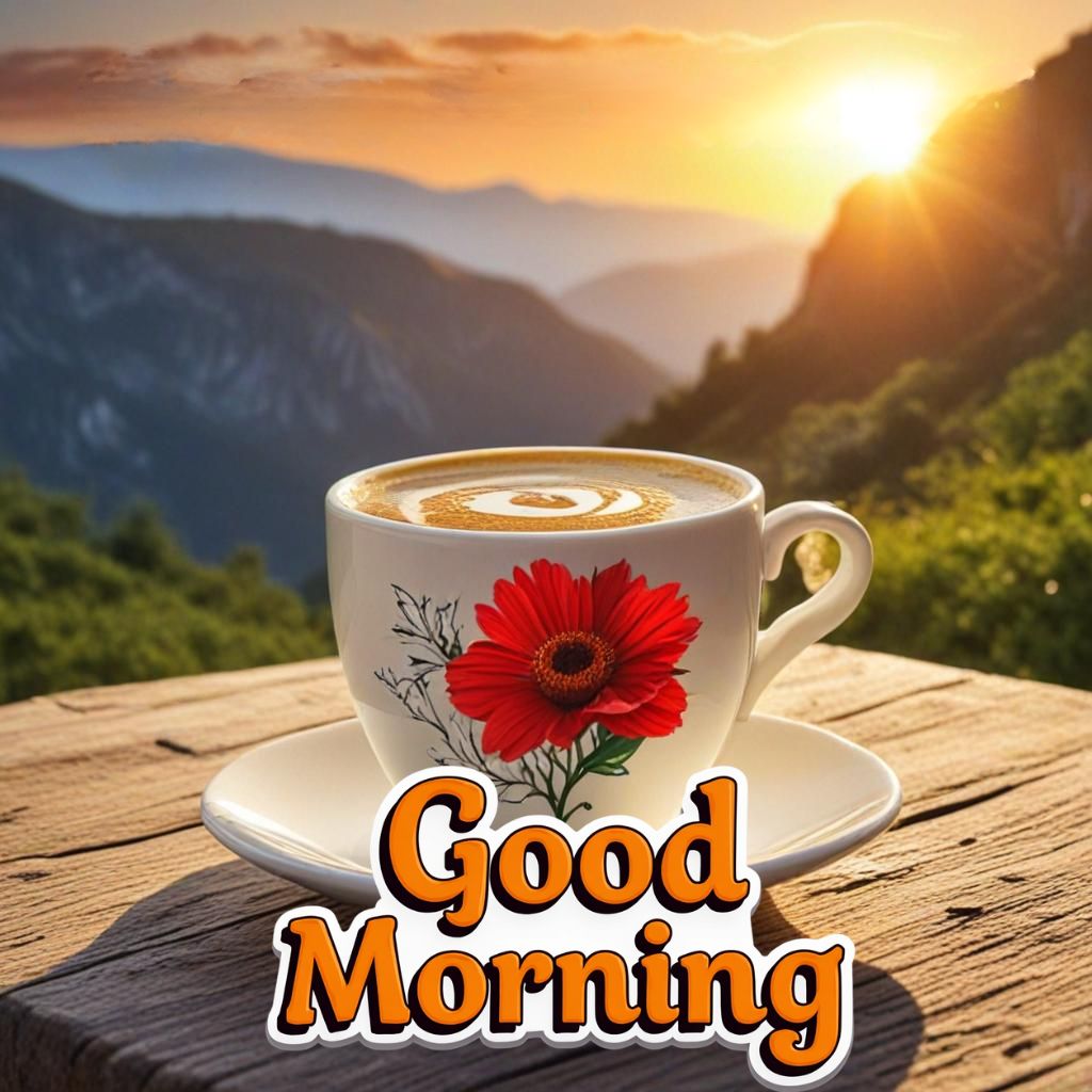 Best Good Morning Images With Flowers and Nature 10 coffee good morning images for whatsapp