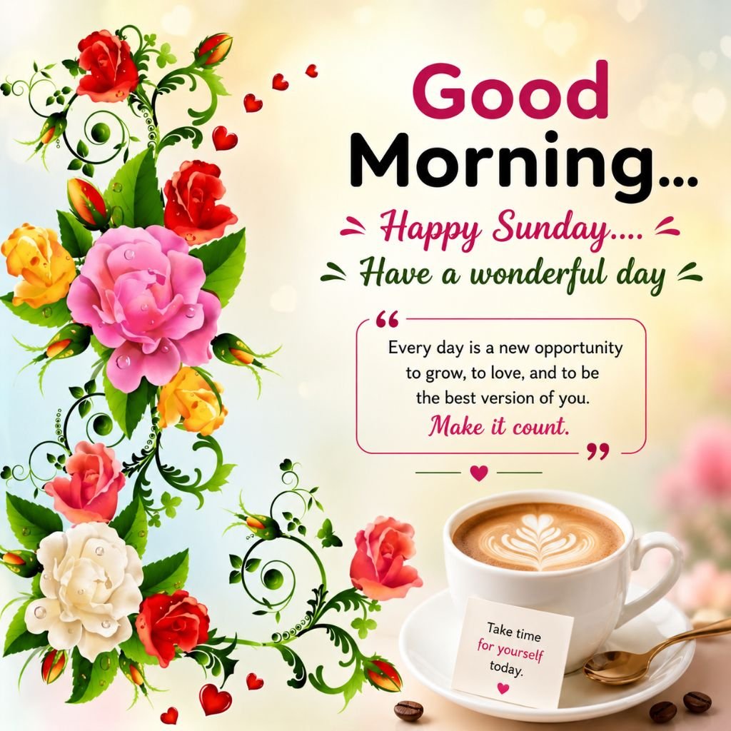colorful floral arrangements coffee good morning pictures