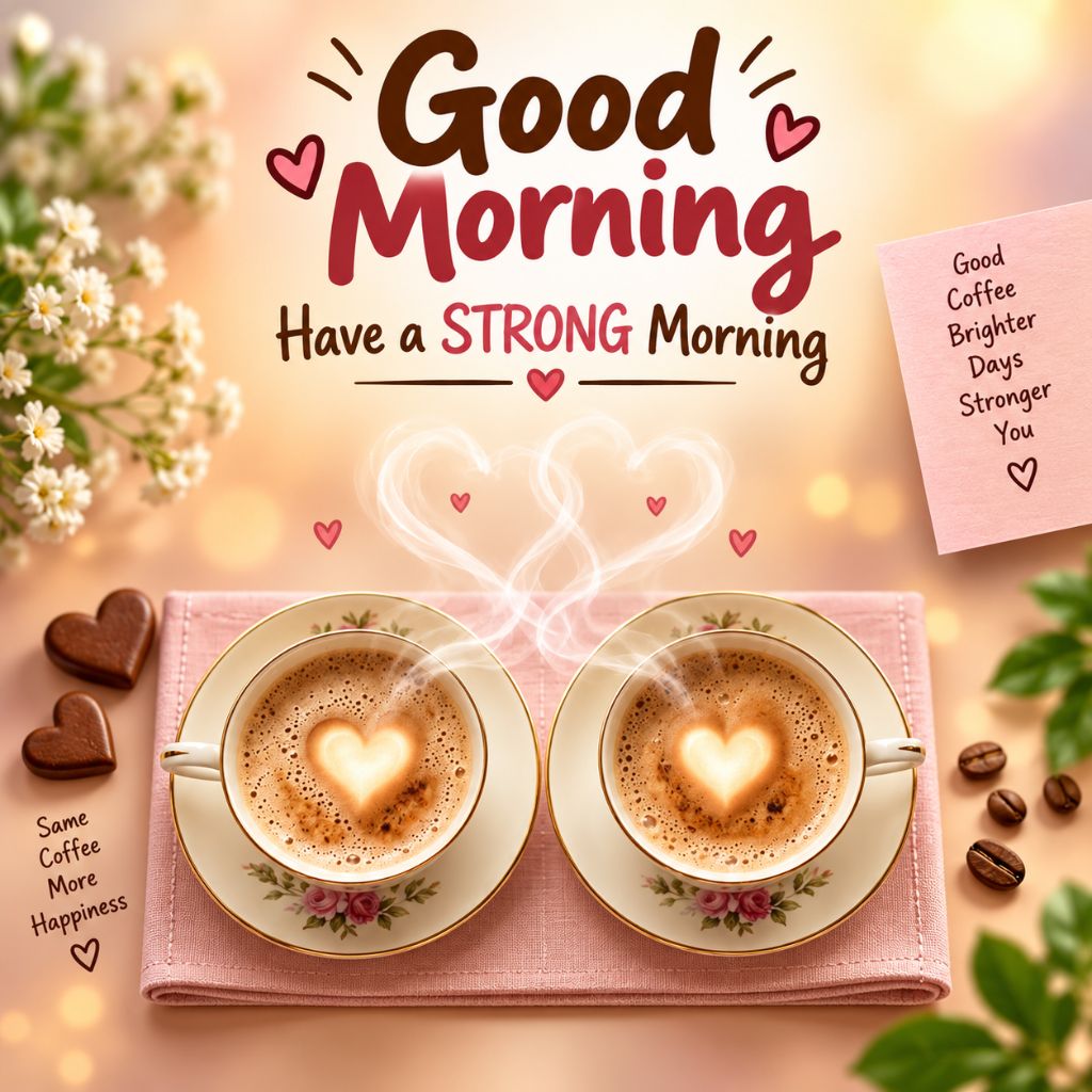 cup of coffee good morning images 
