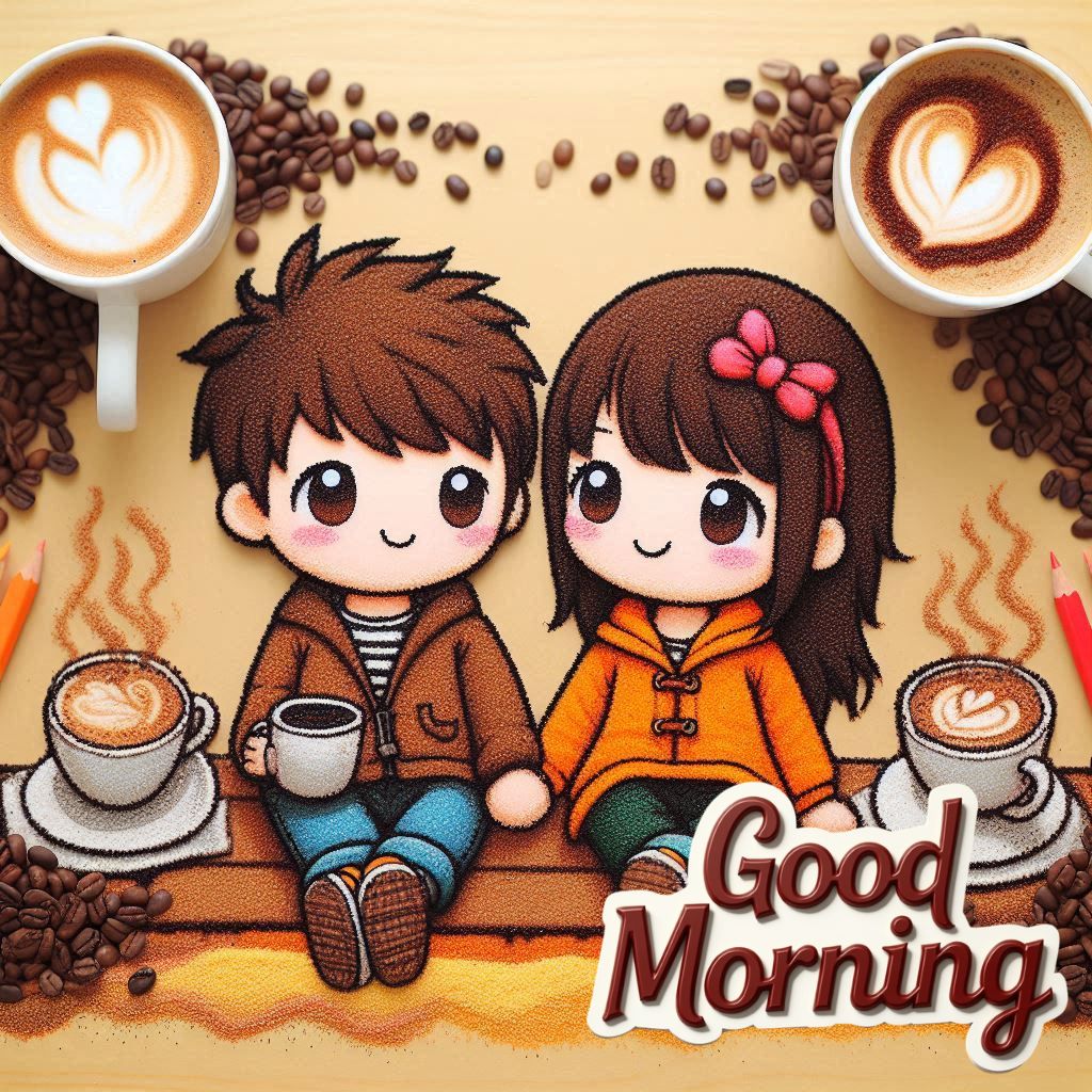 cute animated good morning images for whatsapp