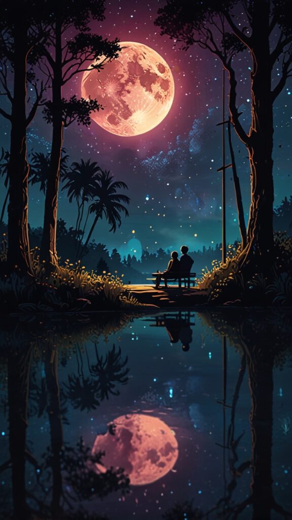 dark romantic wallpaper