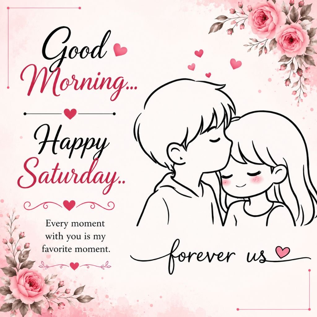forever us quote with good morning happy Saturday wishes