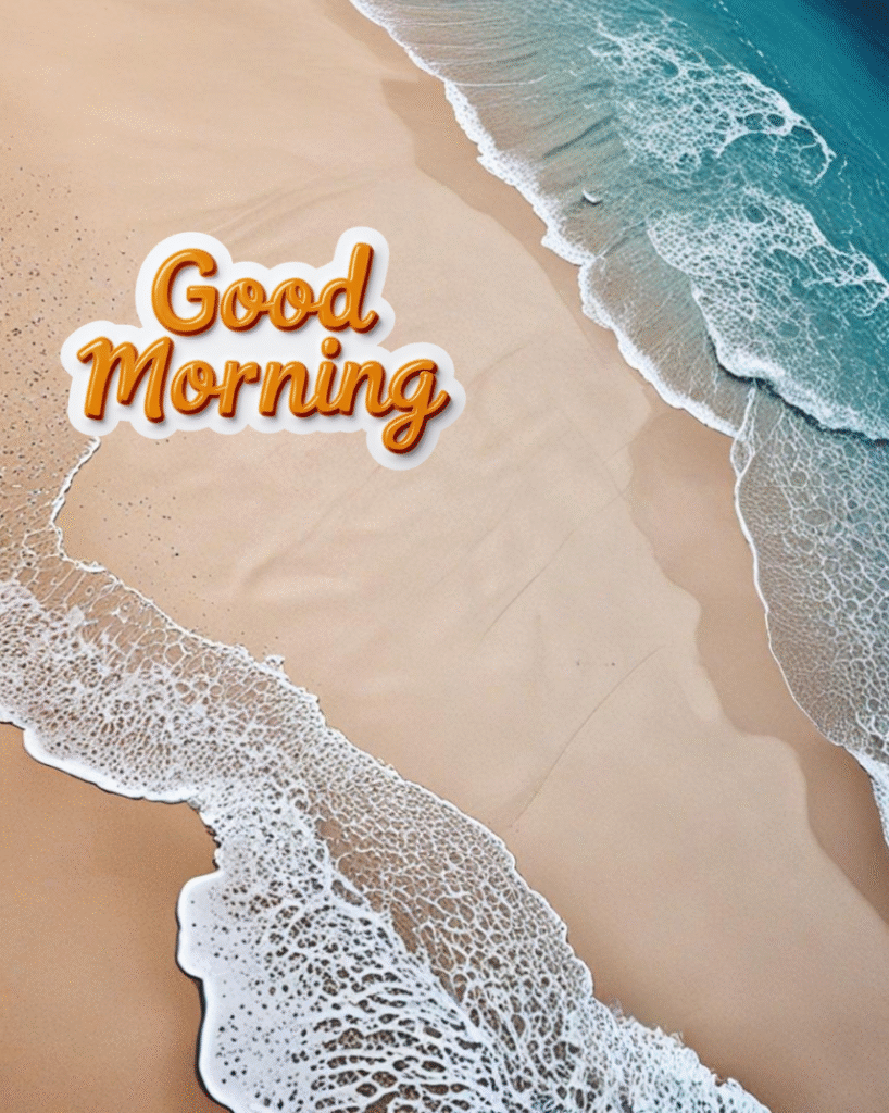 good morning beach images hd