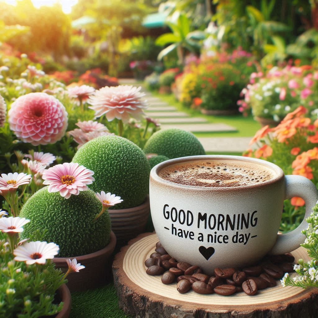 good morning coffee and flowers quotes