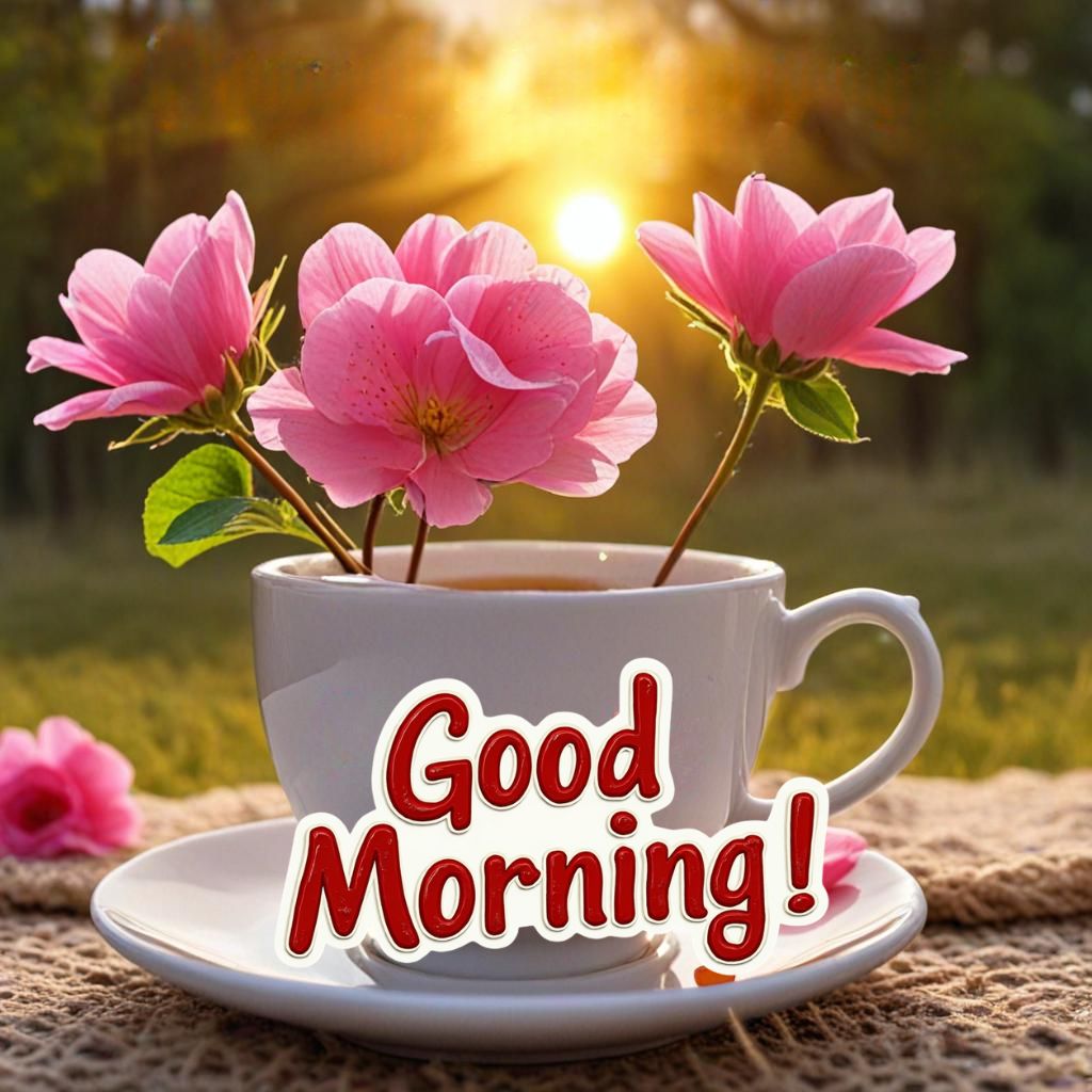 Best Good Morning Images With Flowers and Nature 1 good morning flowers images