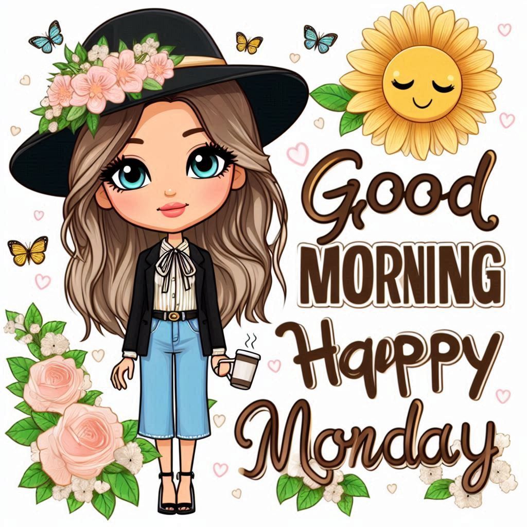 good morning happy monday and new week