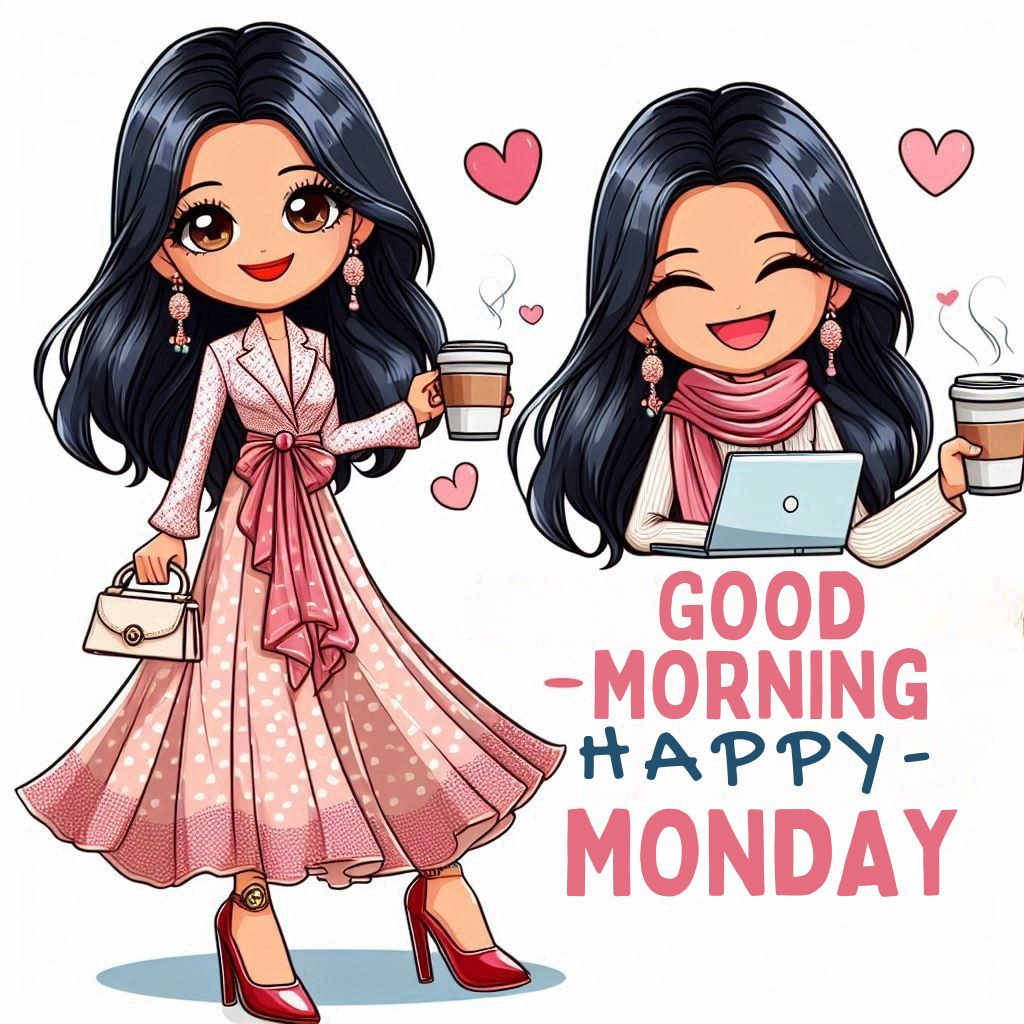 good morning happy monday cute