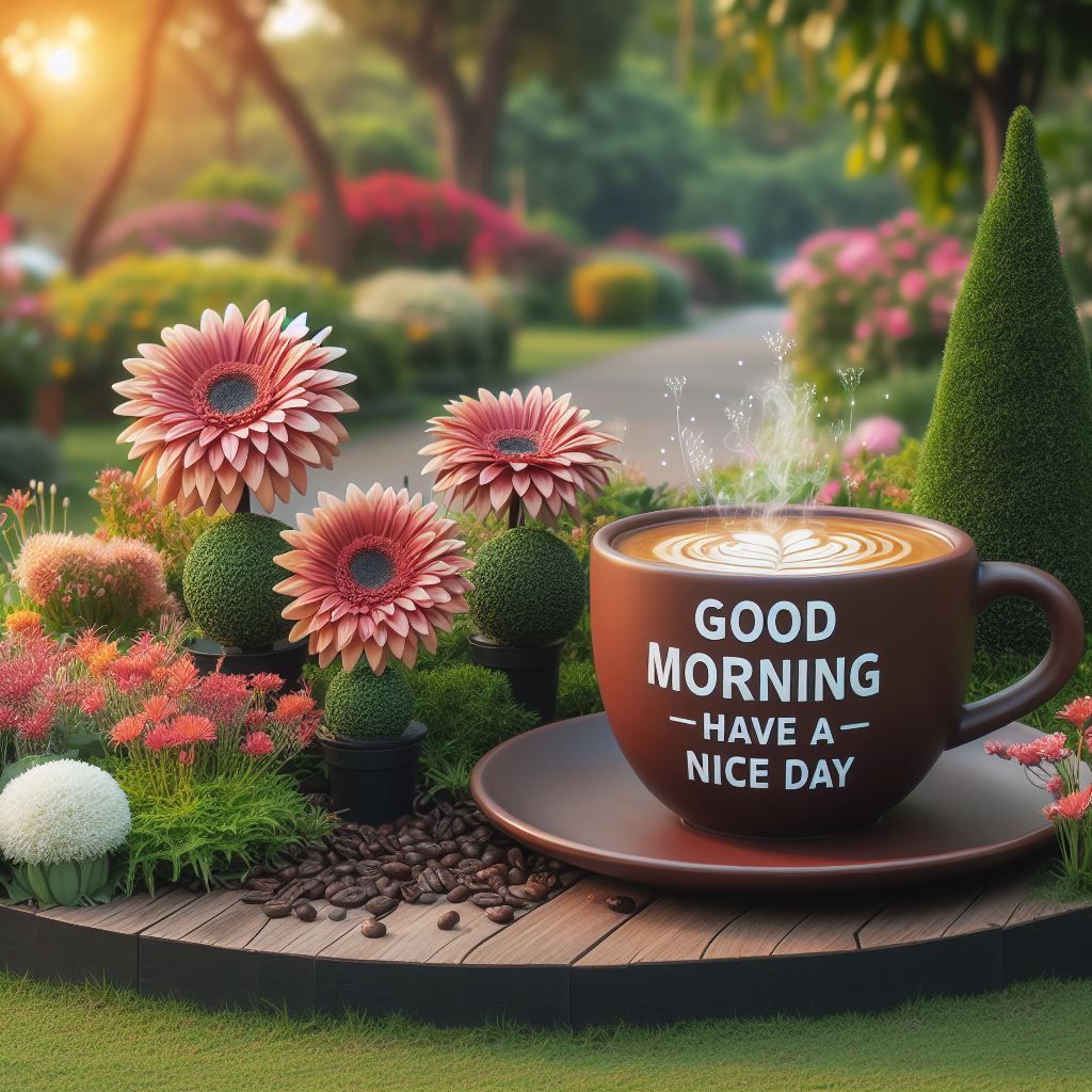 good morning hot coffee images free