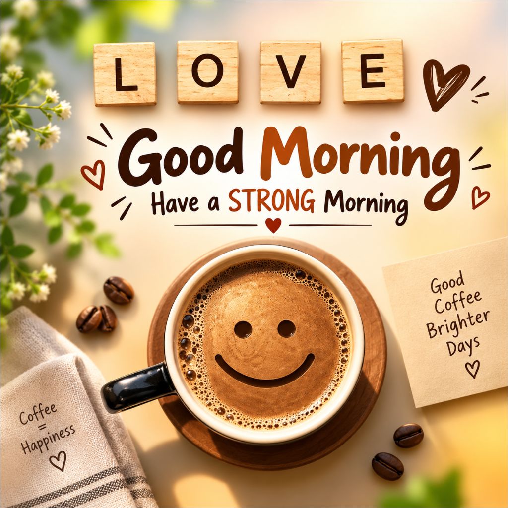 good morning my love coffee images 