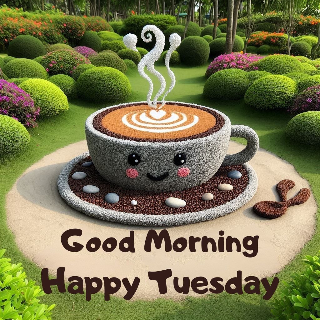 happy tuesday good morning and nature