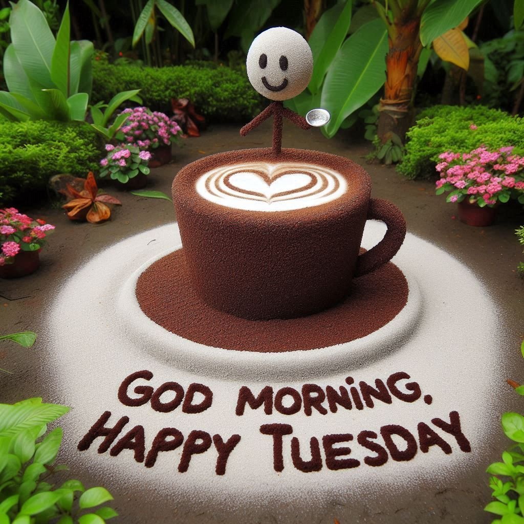 happy tuesday good morning coffee images