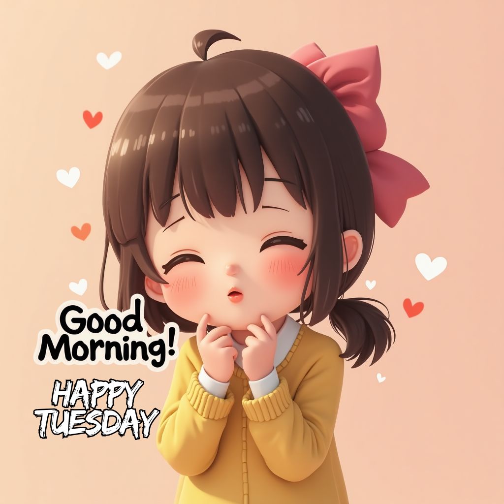sweet cute good morning happy tuesday images