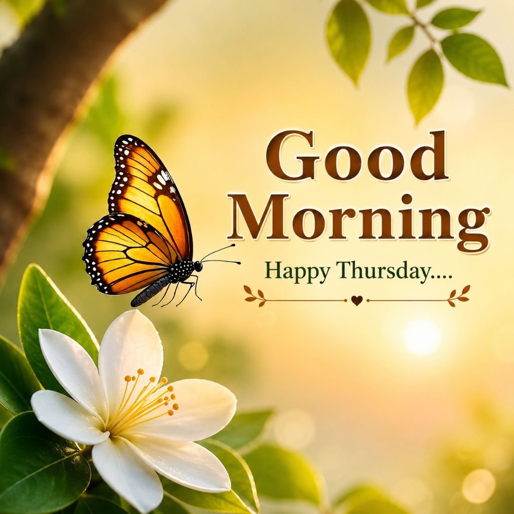a monarch butterfly good morning special picture